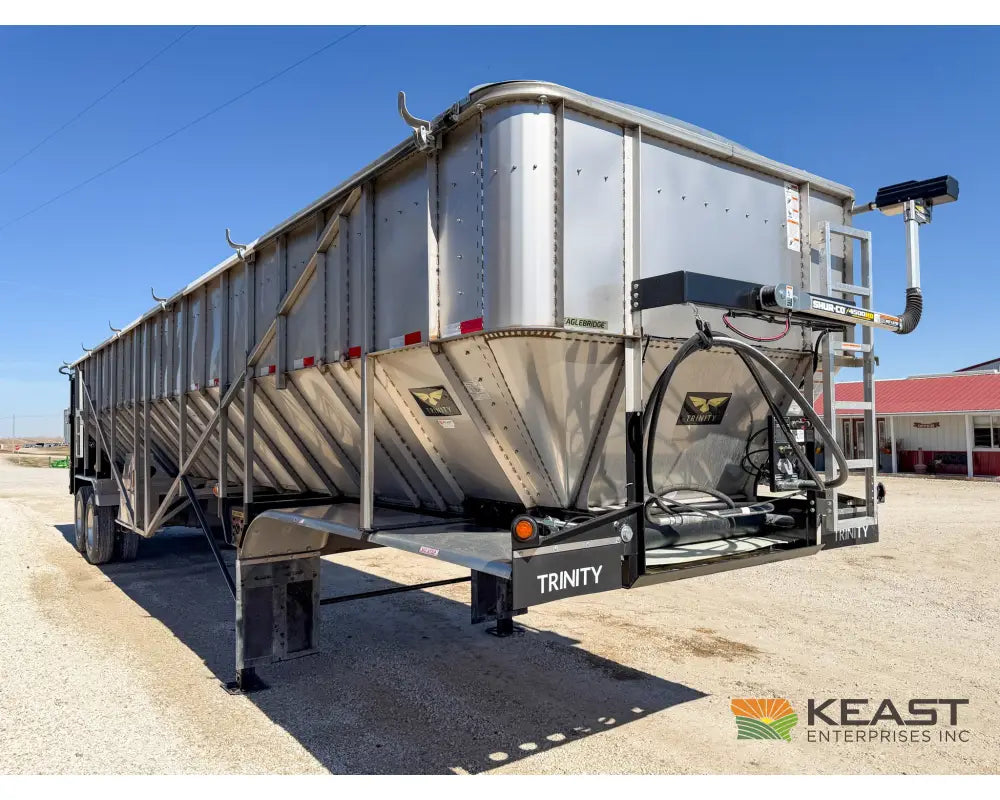 Trinity 42’ Stainless Steel Belt Trailer 48’’ Belt Electric Tarp - Belt Trailers