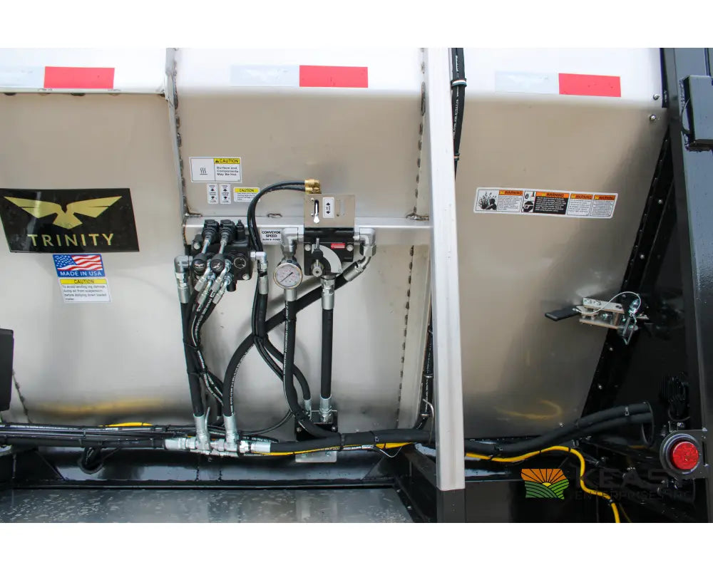 Trinity 42’ Stainless Steel Belt Trailer 48’’ Belt Electric Tarp Belt Trailers