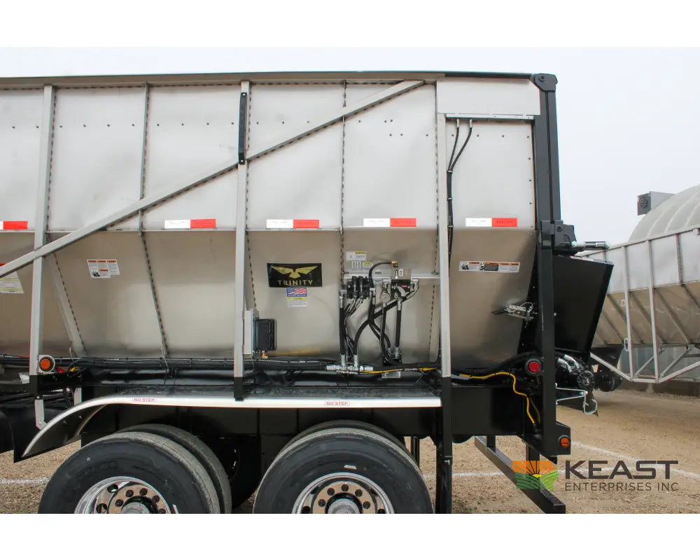 Trinity 42’ Stainless Steel Belt Trailer 48’’ Belt Electric Tarp Belt Trailers