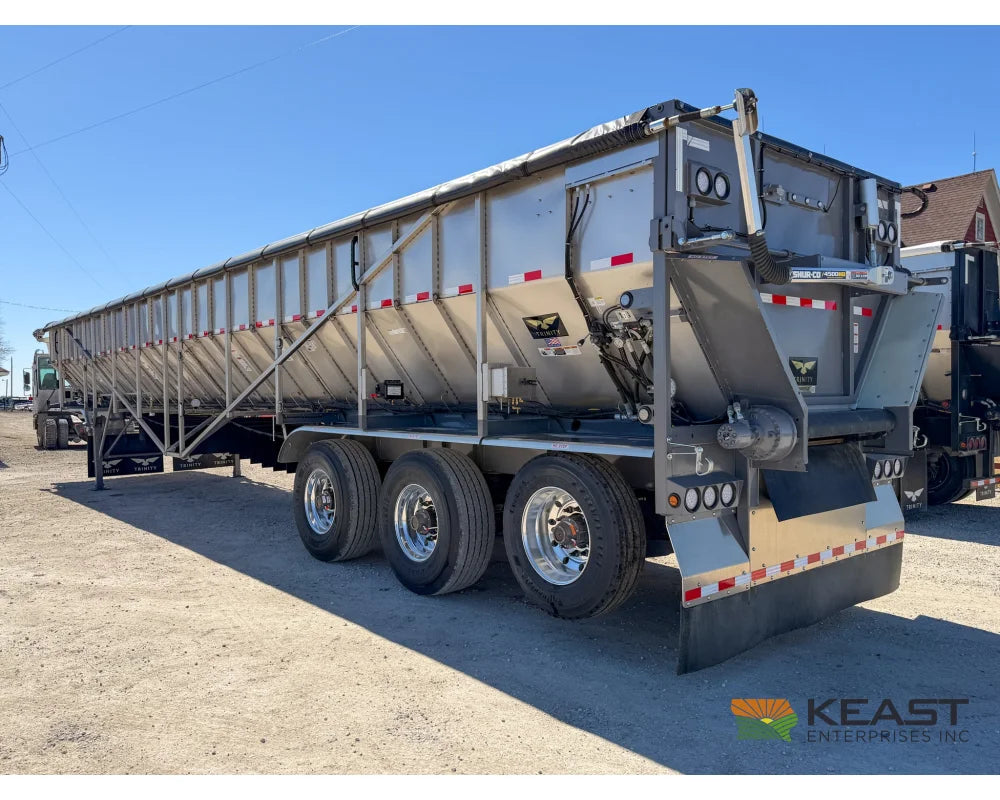 Trinity 50’ Stainless Steel Belt Trailer 48’’ Belt Electric Tarp - Belt Trailers