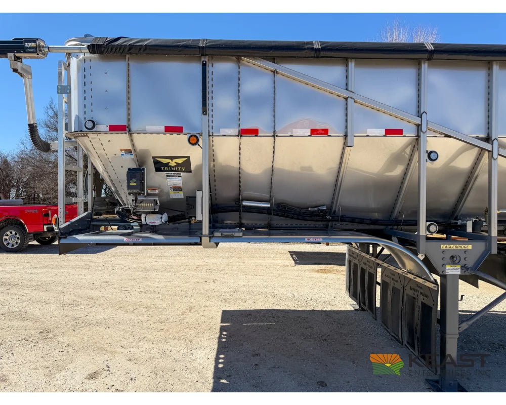 Trinity 50’ Stainless Steel Belt Trailer 48’’ Belt Electric Tarp - Belt Trailers