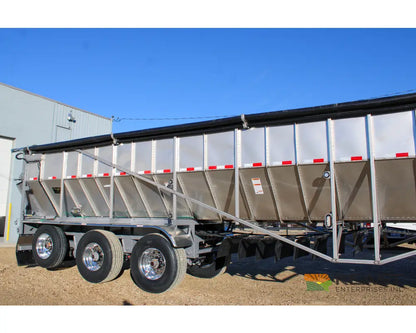 Trinity 50’ Stainless Steel Belt Trailer 48’’ Belt Electric Tarp Belt Trailers