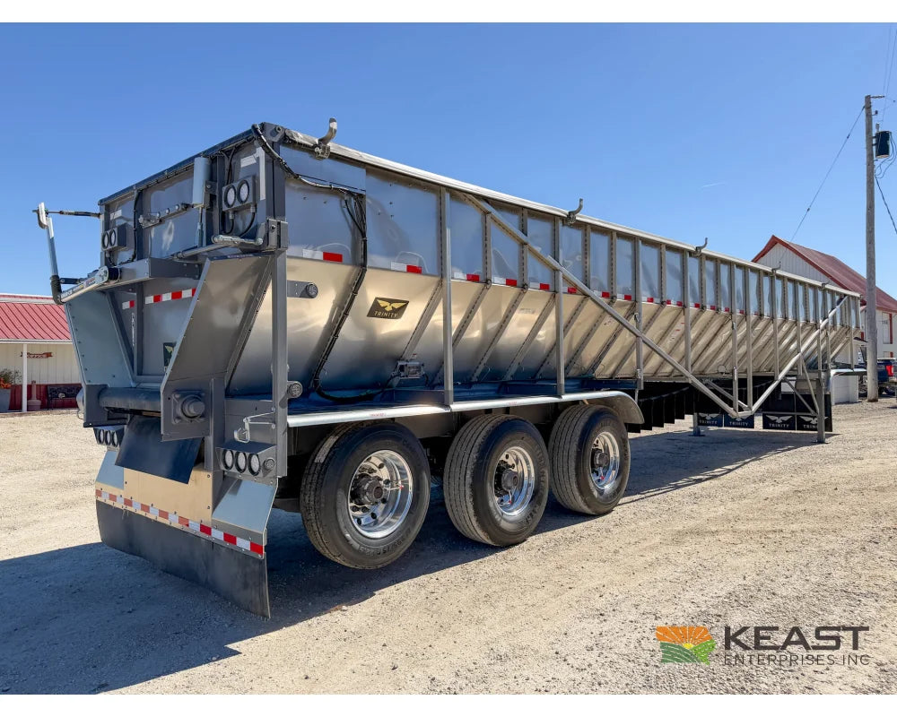 Trinity 50’ Stainless Steel Belt Trailer 48’’ Belt Electric Tarp - Belt Trailers