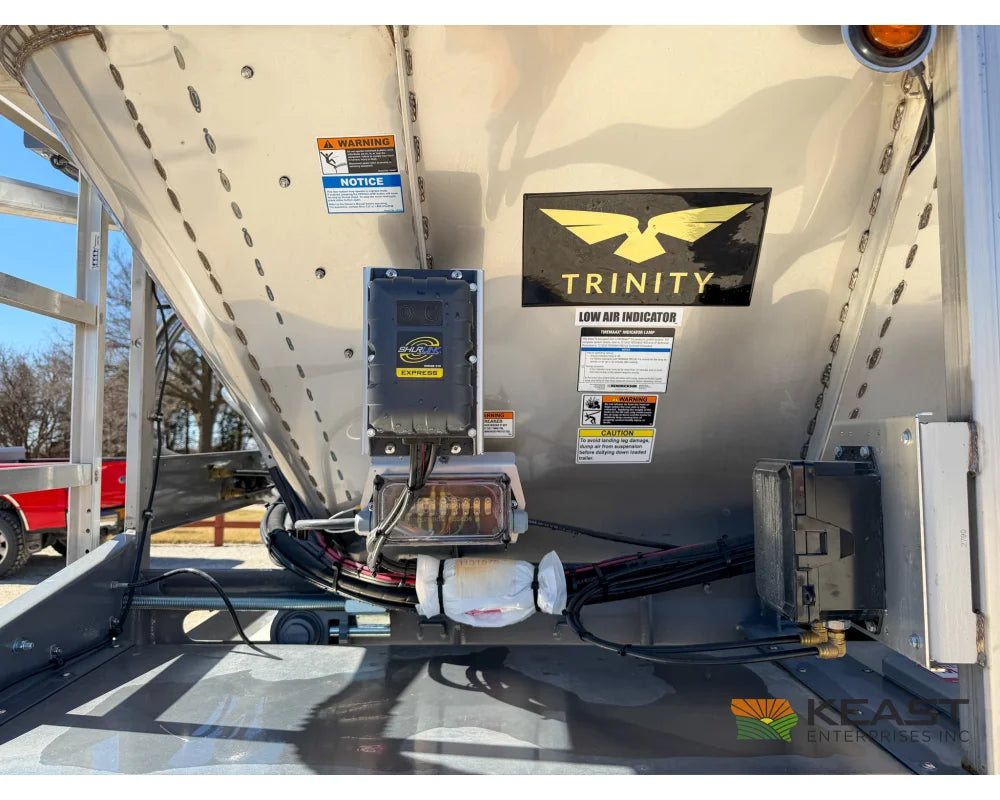 Trinity 50’ Stainless Steel Belt Trailer 48’’ Belt Electric Tarp - Belt Trailers