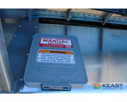 Trinity 50’ Stainless Steel Belt Trailer 48’’ Belt Electric Tarp Belt Trailers