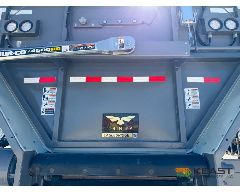 Trinity 50’ Stainless Steel Belt Trailer 48’’ Belt Electric Tarp - Belt Trailers
