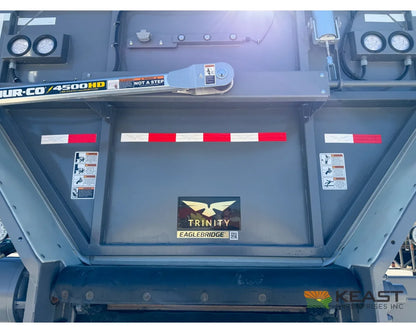 Trinity 50’ Stainless Steel Belt Trailer 48’’ Belt Electric Tarp - Belt Trailers
