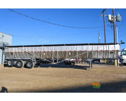 Trinity 50’ Stainless Steel Belt Trailer 48’’ Belt Electric Tarp Belt Trailers