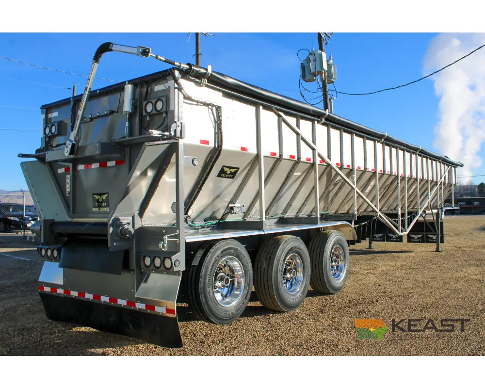 Trinity 50’ Stainless Steel Belt Trailer 48’’ Belt Electric Tarp Belt Trailers