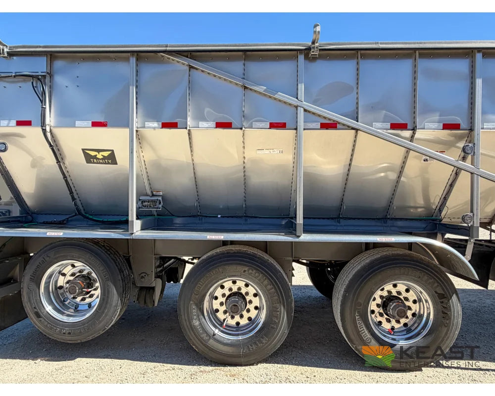 Trinity 50’ Stainless Steel Belt Trailer 48’’ Belt Electric Tarp - Belt Trailers
