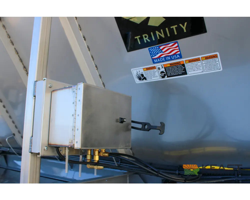 Trinity 50’ Stainless Steel Belt Trailer 48’’ Belt Electric Tarp Belt Trailers