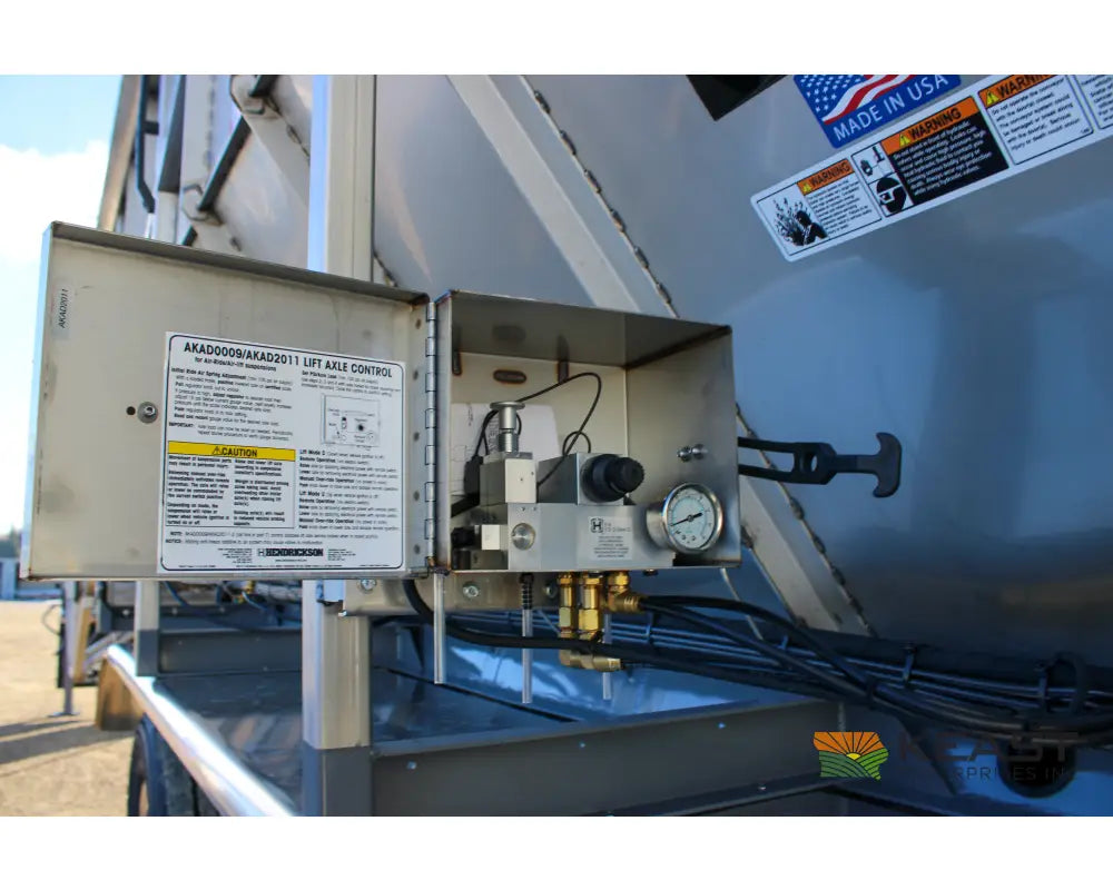 Trinity 50’ Stainless Steel Belt Trailer 48’’ Belt Electric Tarp Belt Trailers