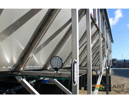 Trinity 50’ Stainless Steel Belt Trailer 48’’ Belt Electric Tarp Belt Trailers
