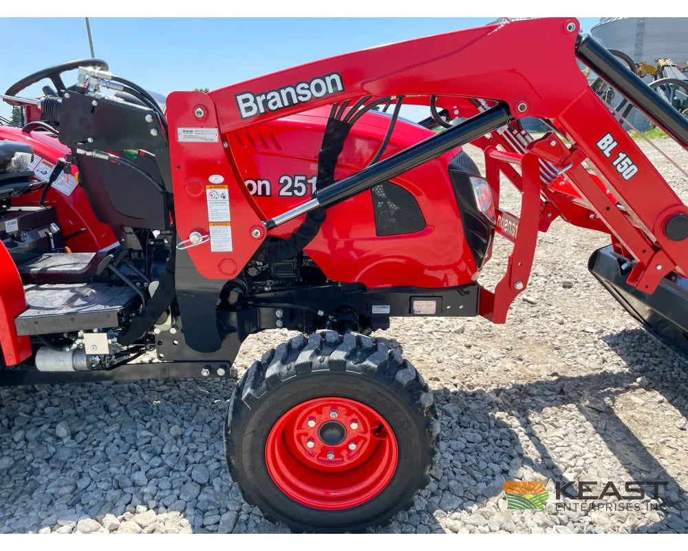TYM 2515H 24 hp Tractor - Hydrostatic Transmission 2,200 lb Capacity Loader Tractors
