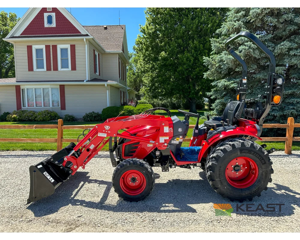 TYM T2025P 24.7 HP Tractor Hydrostatic Transmission and Loader - Tractors