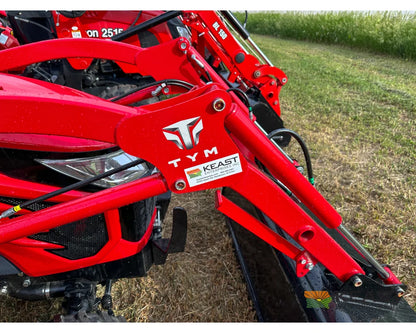 TYM T224H 22 hp Tractor - Hydrostatic Transmission Integrated Loader Tractors