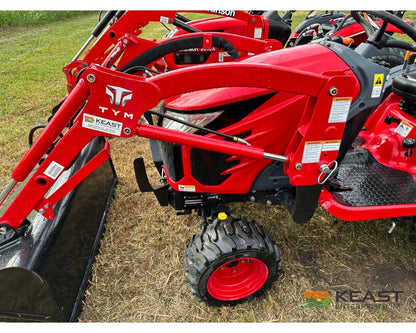 TYM T224H 22 hp Tractor - Hydrostatic Transmission Integrated Loader Tractors