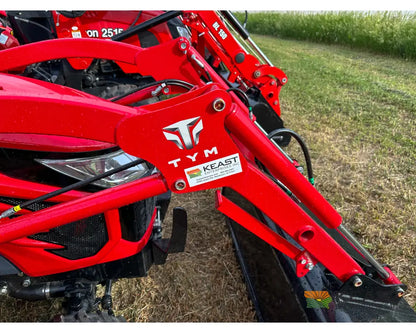 TYM T224H 22 hp Tractor - Hydrostatic Transmission Integrated Loader Tractors