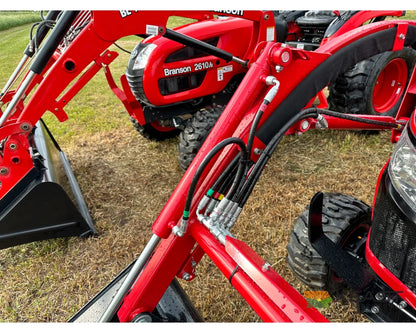 TYM T224H 22 hp Tractor - Hydrostatic Transmission Integrated Loader Tractors