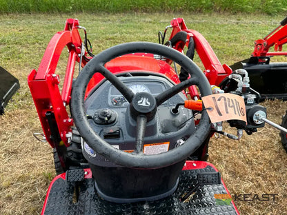 TYM T224H 22 hp Tractor - Hydrostatic Transmission Integrated Loader Tractors