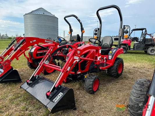 TYM T224H 22 hp Tractor - Hydrostatic Transmission Integrated Loader Tractors
