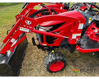TYM T224H 22 hp Tractor - Hydrostatic Transmission Integrated Loader Tractors