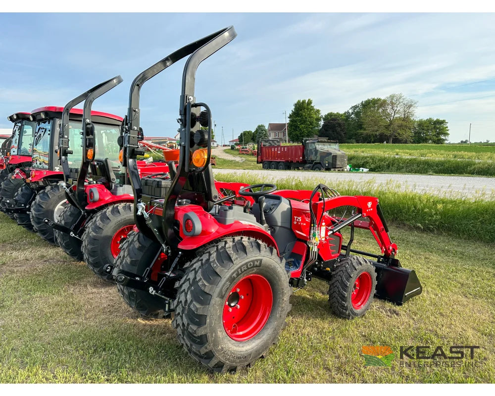 TYM T25 25 hp Tractor - Hydrostatic Transmission 1,534 lb Capacity Loader Tractors