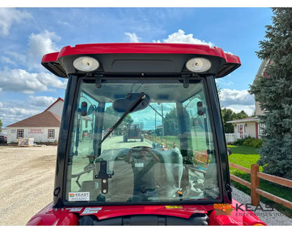 TYM T474HC 47 hp Cab Tractor Hydrostatic Transmission 2,152 lb Capacity Loader Tractors