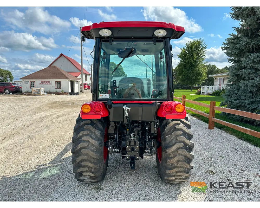 TYM T474HC 47 hp Cab Tractor Hydrostatic Transmission 2,152 lb Capacity Loader Tractors