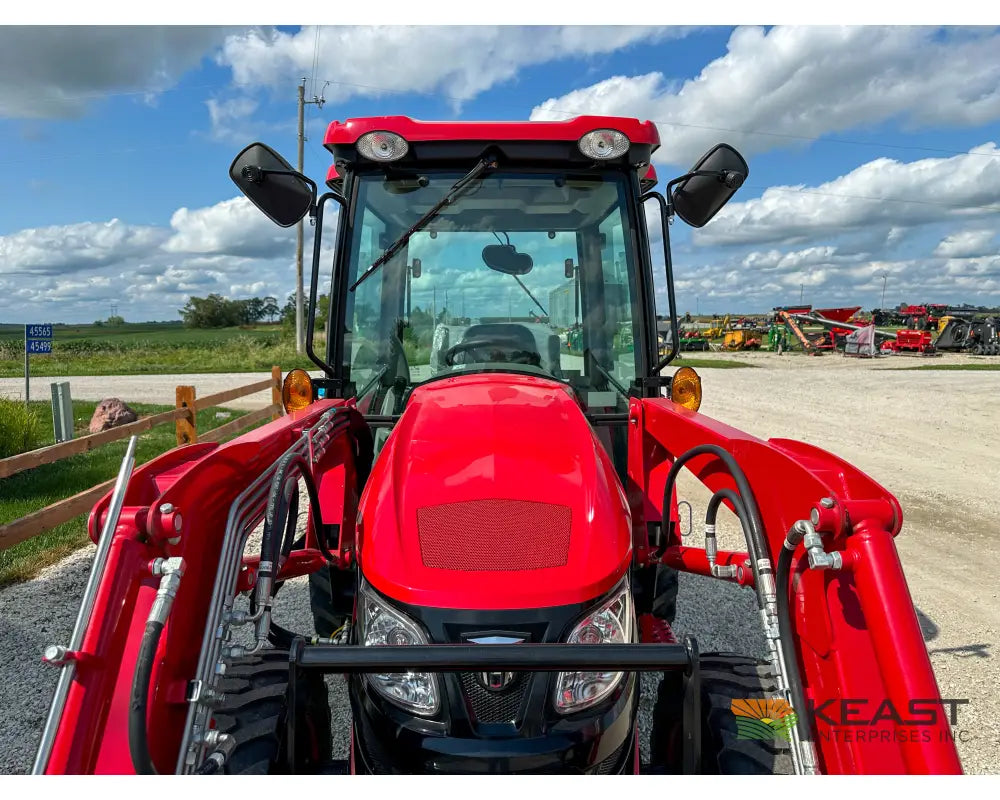 TYM T474HC 47 hp Cab Tractor Hydrostatic Transmission 2,152 lb Capacity Loader Tractors