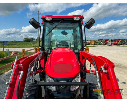 TYM T474HC 47 hp Cab Tractor Hydrostatic Transmission 2,152 lb Capacity Loader Tractors