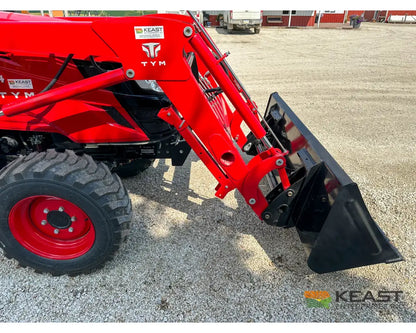 TYM T474HC 47 hp Cab Tractor Hydrostatic Transmission 2,152 lb Capacity Loader Tractors