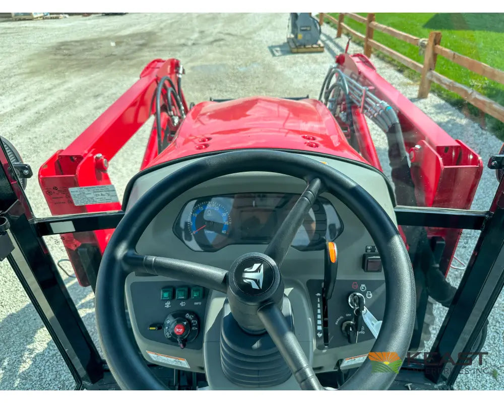 TYM T474HC 47 hp Cab Tractor Hydrostatic Transmission 2,152 lb Capacity Loader Tractors