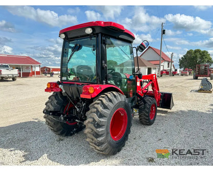 TYM T474HC 47 hp Cab Tractor Hydrostatic Transmission 2,152 lb Capacity Loader Tractors