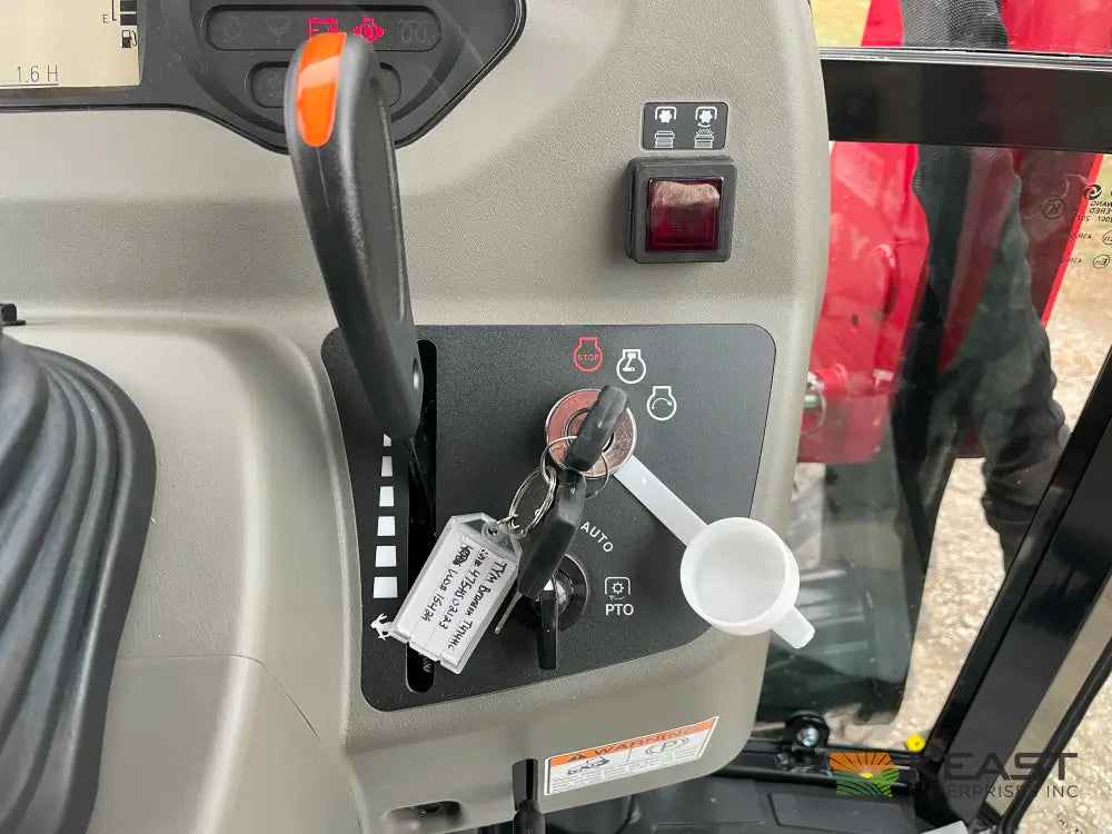 TYM T474HC 47 hp Cab Tractor - Hydrostatic Transmission 2,152 lb Capacity Loader Tractors