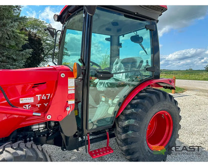 TYM T474HC 47 hp Cab Tractor Hydrostatic Transmission 2,152 lb Capacity Loader Tractors