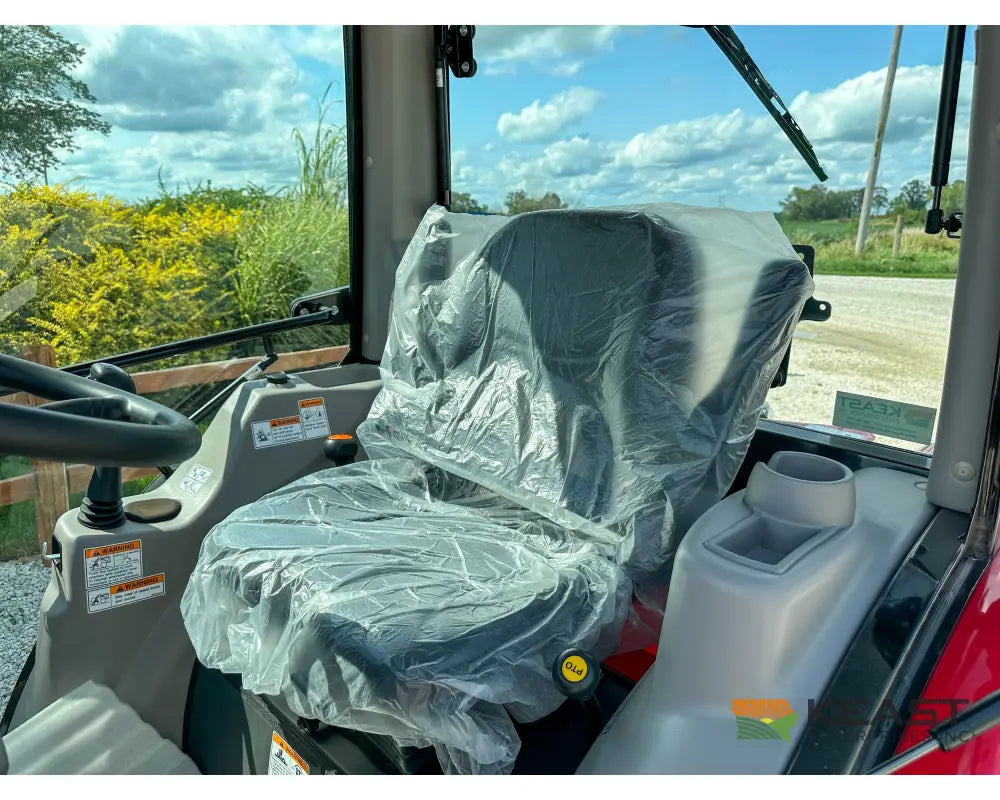 TYM T474HC 47 hp Cab Tractor Hydrostatic Transmission 2,152 lb Capacity Loader Tractors