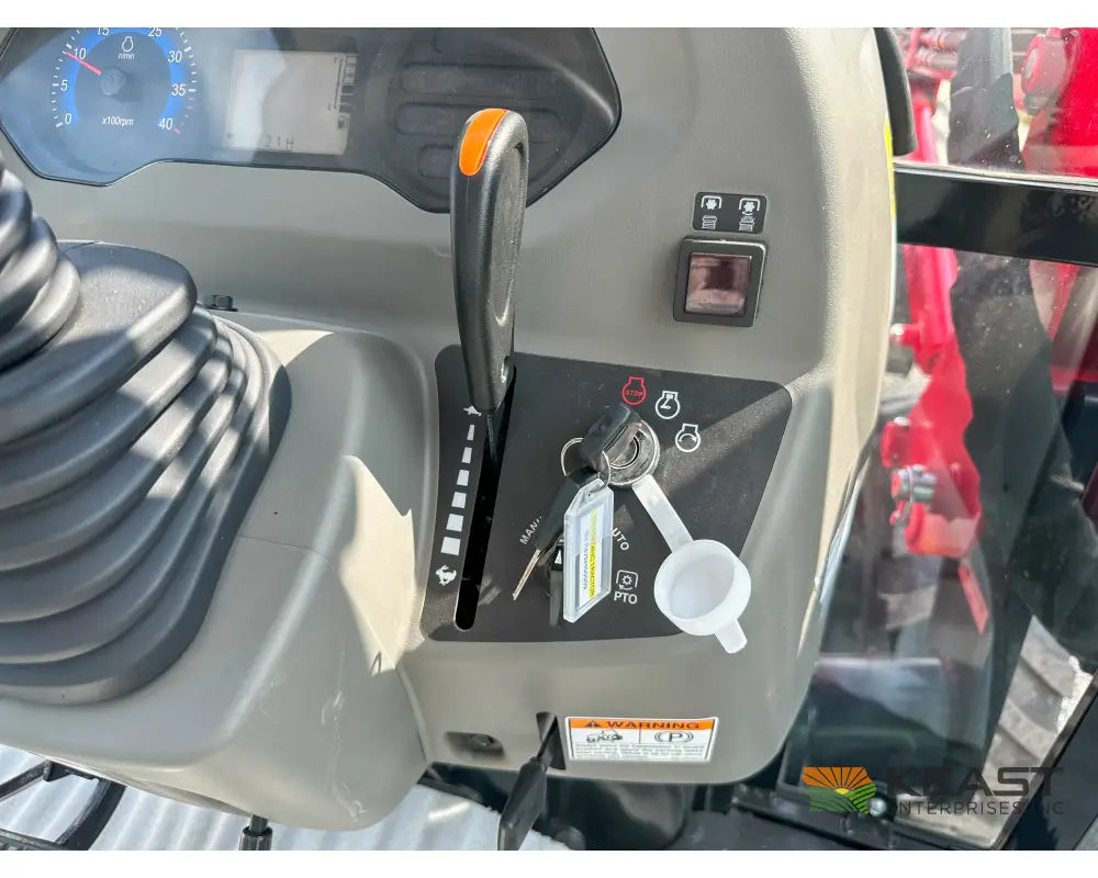 TYM T474HC 47 hp Cab Tractor Hydrostatic Transmission 2,152 lb Capacity Loader Tractors