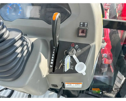 TYM T474HC 47 hp Cab Tractor Hydrostatic Transmission 2,152 lb Capacity Loader Tractors