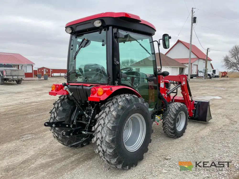 TYM T474HC 47 hp Cab Tractor - Hydrostatic Transmission 2,152 lb Capacity Loader Tractors
