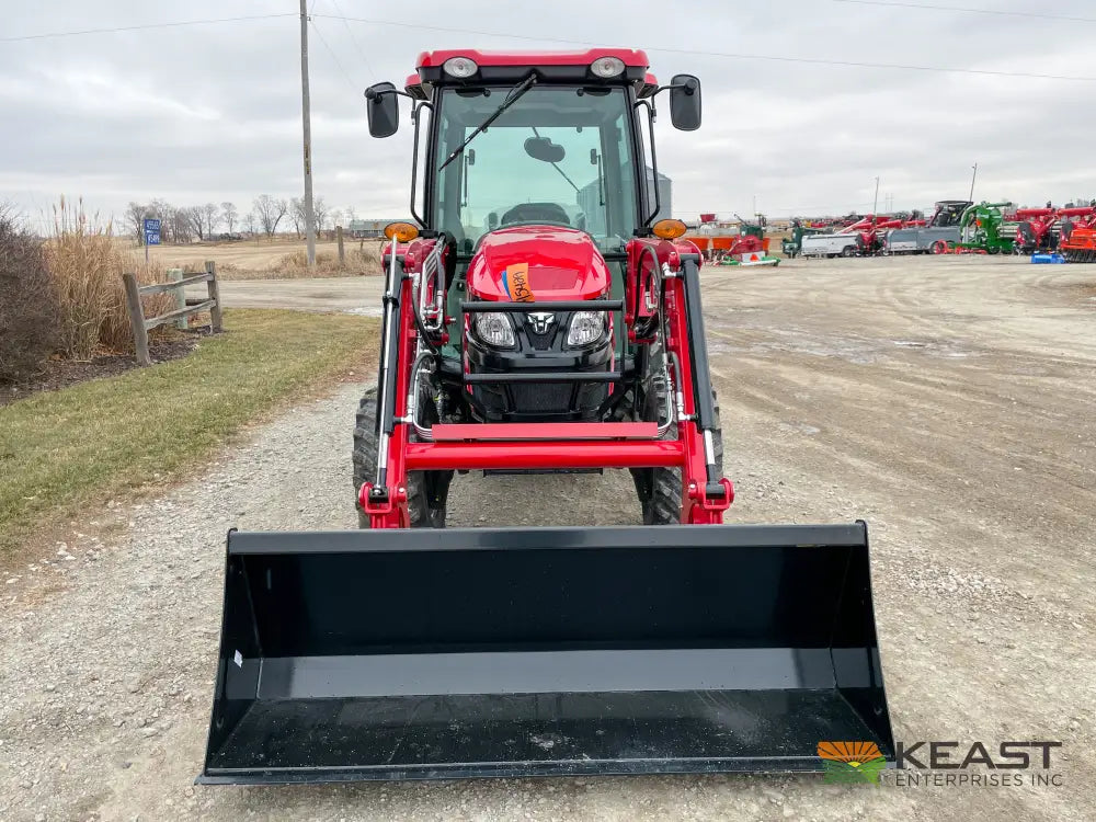 TYM T474HC 47 hp Cab Tractor - Hydrostatic Transmission 2,152 lb Capacity Loader Tractors