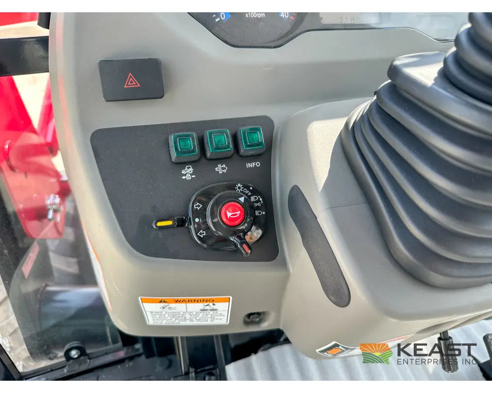 TYM T474HC 47 hp Cab Tractor Hydrostatic Transmission 2,152 lb Capacity Loader Tractors