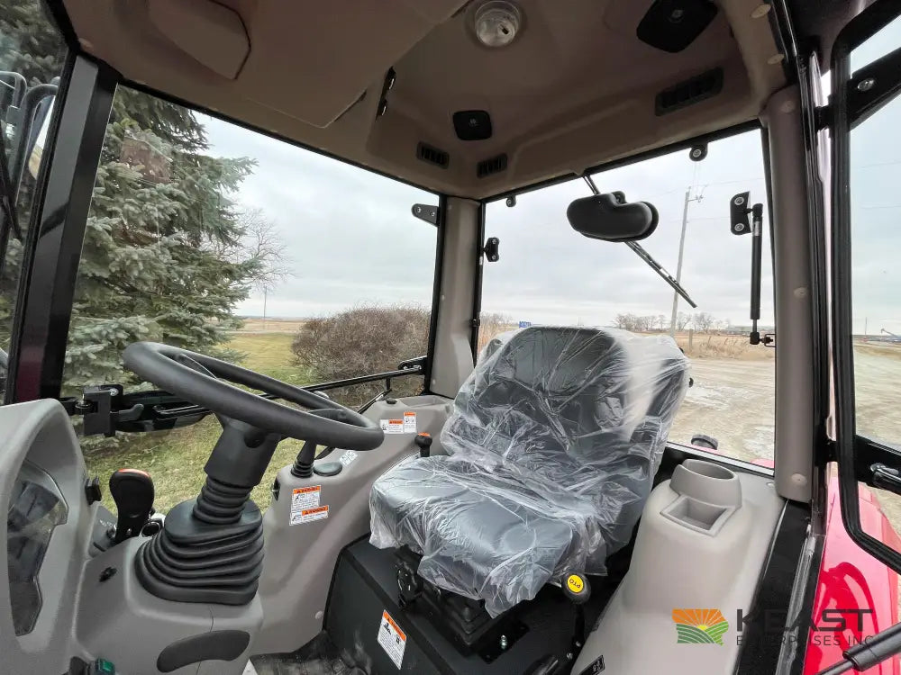TYM T474HC 47 hp Cab Tractor - Hydrostatic Transmission 2,152 lb Capacity Loader Tractors