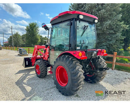 TYM T474HC 47 hp Cab Tractor Hydrostatic Transmission 2,152 lb Capacity Loader Tractors