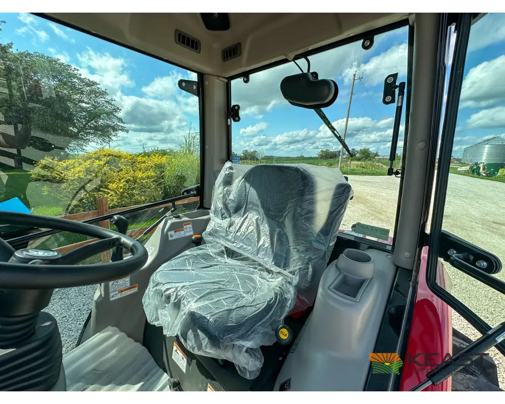 TYM T474HC 47 hp Cab Tractor Hydrostatic Transmission 2,152 lb Capacity Loader Tractors