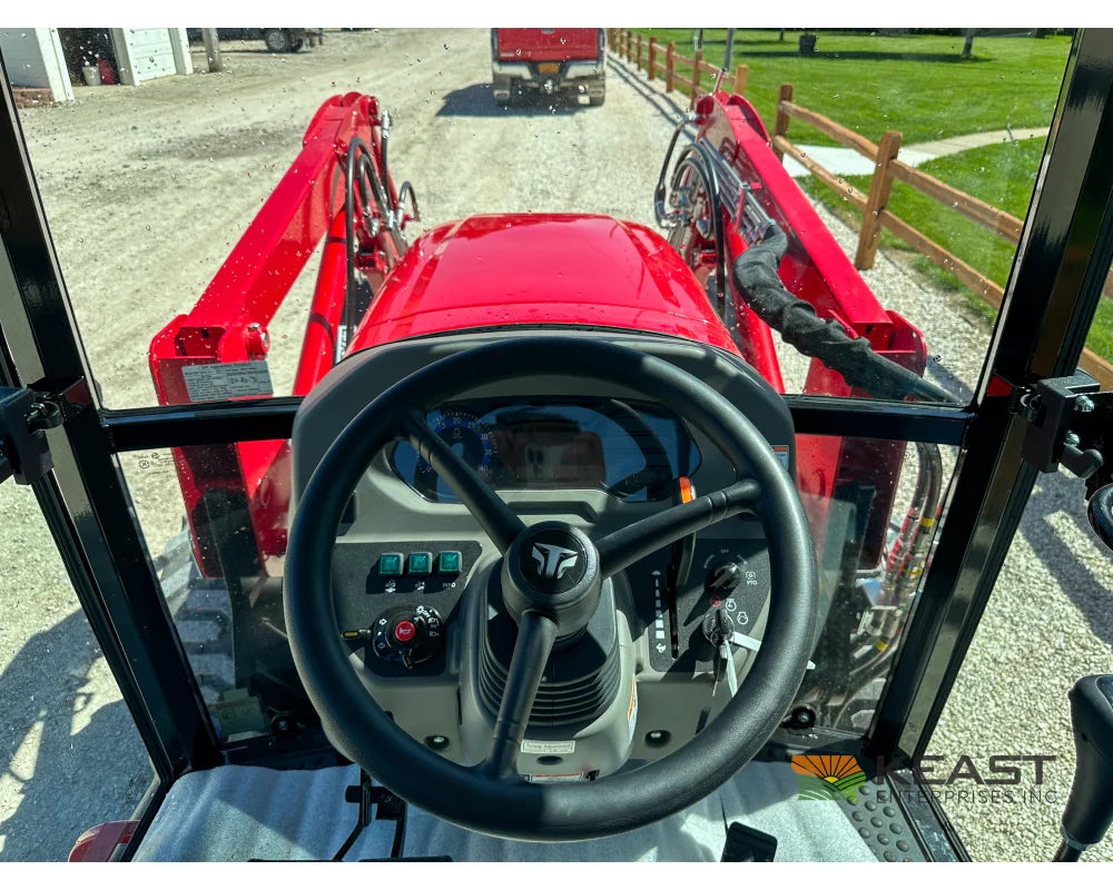 TYM T494HC 48 hp Cab Tractor Hydrostatic Transmission 2,790 lb Capacity Loader Tractors