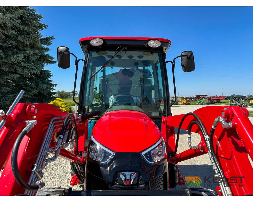 TYM T494HC 48 hp Cab Tractor Hydrostatic Transmission 2,790 lb Capacity Loader Tractors