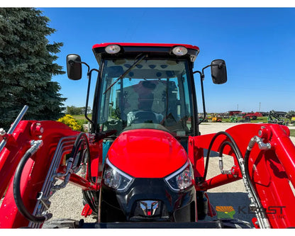 TYM T494HC 48 hp Cab Tractor Hydrostatic Transmission 2,790 lb Capacity Loader Tractors