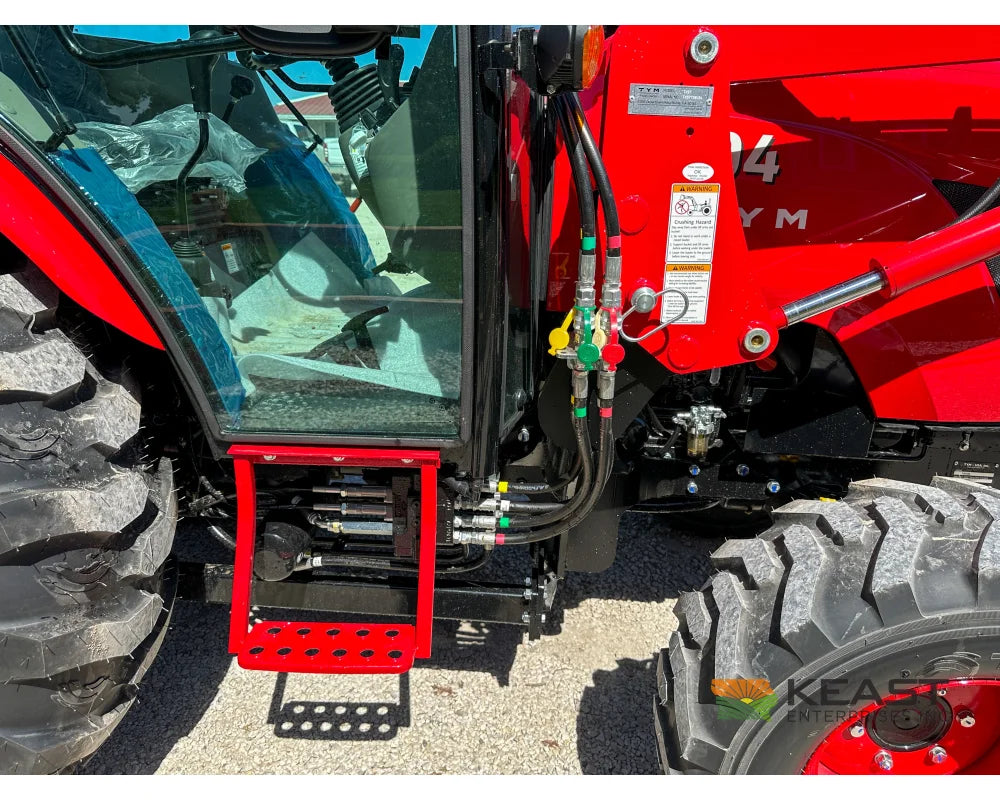 TYM T494HC 48 hp Cab Tractor Hydrostatic Transmission 2,790 lb Capacity Loader Tractors