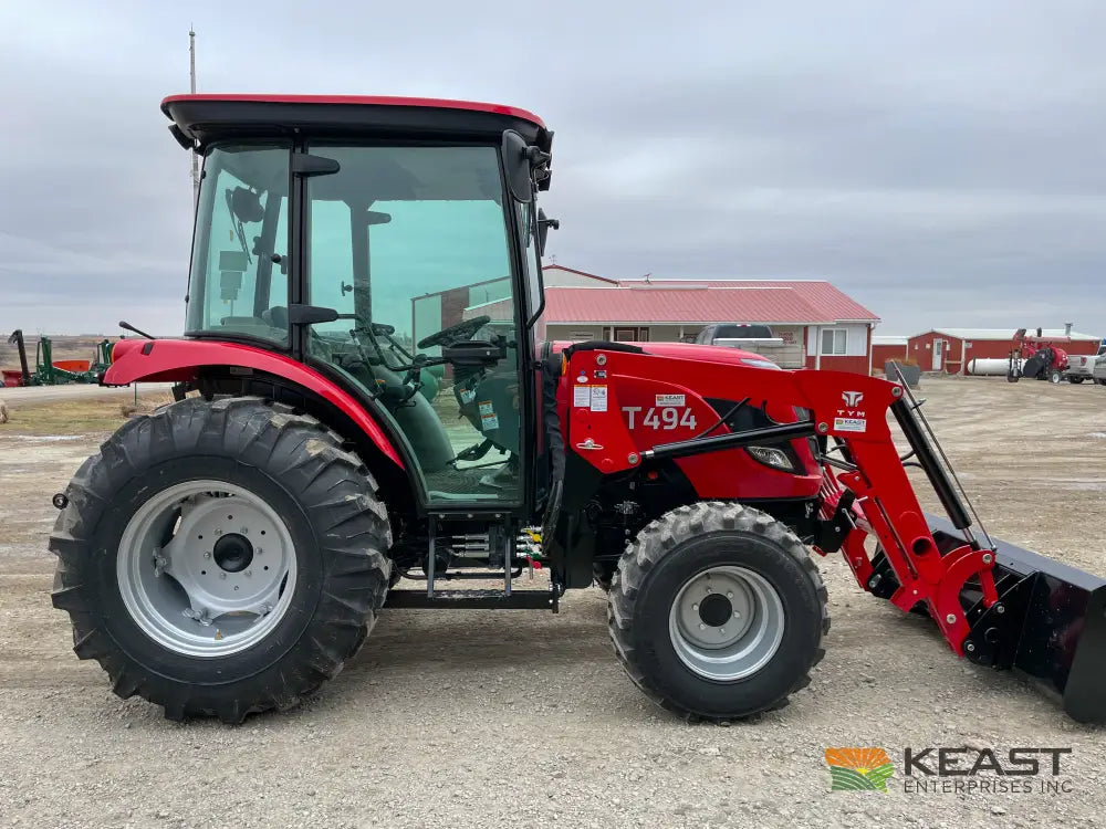 TYM T494HC 48 hp Cab Tractor - Hydrostatic Transmission 2,790 lb Capacity Loader Tractors